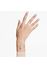 【SWAROVSKI】Chroma バングル 5683835 Bransoletka typu bangle Chroma, Serce, Czerwona, Powłoka w