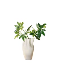 LOBERON - Vase Palomira weiß - weiß