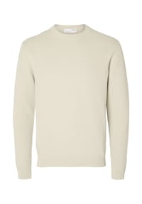 SELECTED - Pullover Strickpullover R-Neck - braun