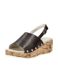 ara® - Glattleder Sandalen - Mocca
