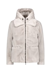 AMBER & JUNE - Jacke, Stehkragen, für Damen - 7334 DUSTY BROWN