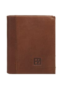 BODENSCHATZ - Geldbörse Echt Leder - braun