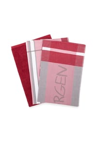 ROSS® 2 X Geschirr- 1 X Küchentuch im Set Guten Morgen - Guten Morgen - Anthrazit