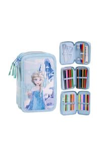 Disney - Disney Frozen Federmappe gefüllt – Schuletui & Stiftebox mit - 