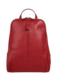 Samantha Look - Rucksack Echt Leder, Made In Italy - beige