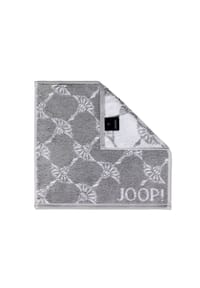 JOOP! CLASSIC CORNFLOWER Seifentuch 30x30 cm, Silber - JOOP! CLASSIC CORNFLOWER - Anthrazit