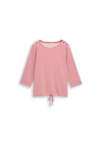 TOM TAILOR plus - Langarmshirt, Tunnelzug, für Damen - 39435 PINK