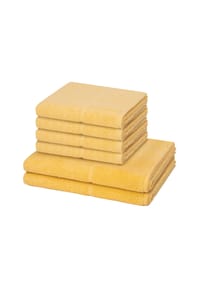 MÖVE 4 X Handtuch 2 X Duschtuch im Set Pearl - Pearl - Cashmere