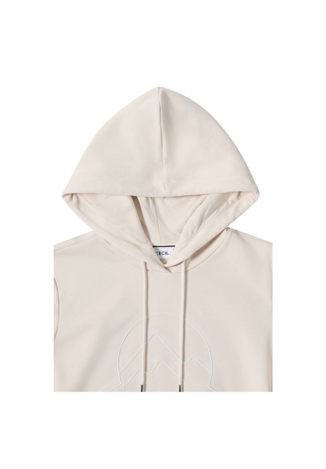 Cecil Kapuzenshirt "New Path", FüR Damen, Beige, L