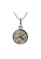 DUR® Kette mit Anhänger , Freiheit - Strandsand , Silber 925/000 Bild 1
