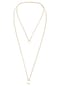 elli. Halskette Layering Doppelkette Kreis 925 Sterling Silber Bild 3