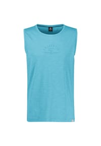 LERROS - Luftiges Tanktop aus Baumwolle mit trendigem Slogan-Print - BAY GREEN