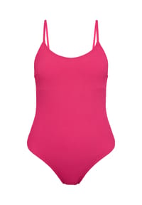 MANGUUN - Badeanzug, Knitter-Struktur, für Damen - E660/PINK YARROW