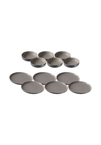 Ritzenhoff & Breker Teller und Schalenset Jasper 12er Set - JASPER - grau