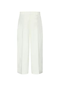 s.Oliver BLACK LABEL - Culotte, 7/8-lang, für Damen - 0200  WHITE