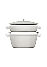 staub® Topf-Set Cocotte, 2-teilig - LA COCOTTE - WHITE TRUFFLE