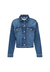 s.Oliver - Jeansjacke, Brusttaschen, für Damen - 56Z2  BLUE