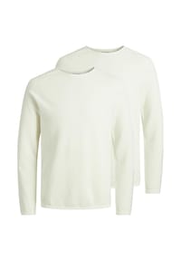 JACK & JONES - Pullover 2er Pack Hill - Schwarz