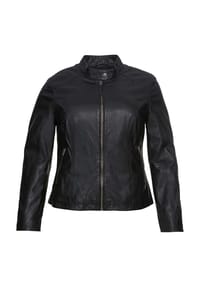 sheego - Lederjacke - orchidee