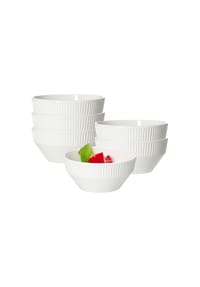 Ritzenhoff & Breker Beilagenschalen Kelly ø 11,5 cm 6er Set weiß - KELLY - weiß