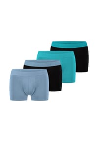 bruno banani - Retro Short / Pant 4er Pack Flowing - Cranberry