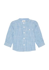 s.Oliver - Hemdbluse, Baumwolle, für Babys und Kleinkinder - 55N1 BLUE