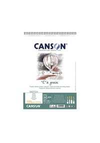 CANSON® - Spiralblock Grain - WEIß