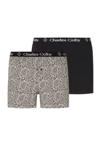 Charles Colby - 2er Pack Boxershorts LORD PALLONY - grau