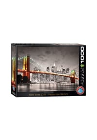 eurographics - Puzzle New York City Brooklyn Bridge, 1000 Teile, 68 x 48 cm - 
