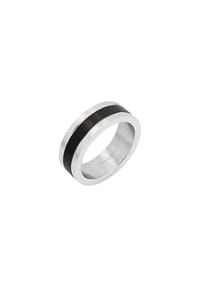 TOM TAILOR - Herren Ring, Edelstahl - MEHRFARBIG