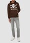 Fanartikel Hoodie FC St. Pauli, Frontprint, Rippbündchen, für Herren Bild 5