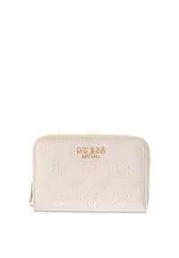 GUESS - Brieftasche Ella, Kunstleder, für Damen - BLACK LOGO