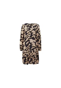comma, - Kleid - Beige