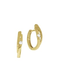 CELESTA® - Damen Creolen "3713104702", 375 Gelbgold - gold