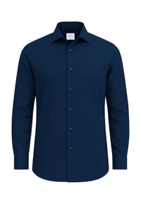 Vercate - Bügelfrei Businesshemd, Bambus, Slim Fit, Langarm, für Herren - hellblau