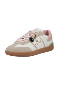 REPLAY - Leder Sneaker - Beige/Weiß