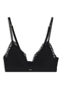 BOSS - Triangel-BH Blossom, Anhänger, für Damen - 001  BLACK