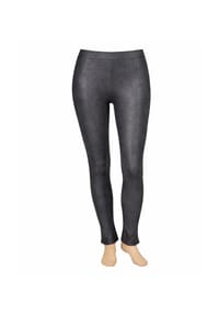 CAROLIN RICK - Stretchhose mit Gamasche - Braun