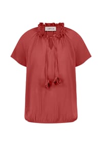 CARTOON - Shirtbluse, Kurzarm, für Damen - 4718 RUST BROWN
