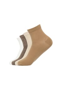 s.Oliver - Sneakersocken Essentials, 4er-Pack - 1000 WHITE