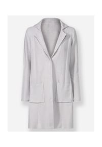 heine - Strickjacke - hellgrau-meliert