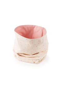 sigikid® - Loopschal Petit Croissant ,  für Kinder - weiß/rosa