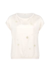 CARTOON - Casual-Shirt mit Rippbündchen - Patch Cream/Gold