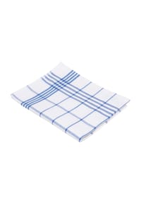 KRACHT® - Küchentuch "Waffelpiquét Karo" - BLAU