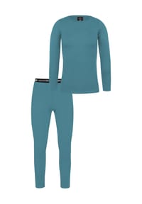 normani® - Damen Merino Unterwäsche-Set Mandurah/Perth - Anthrazit
