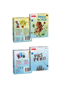 HABA - Spielesammlung Snack Jack & Piks Peng - 