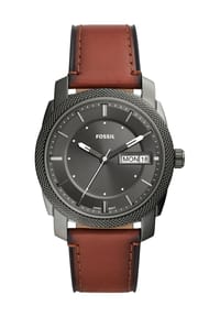 FOSSIL - MACHINE Herrenuhr "FS5900" - anthrazit/ braun