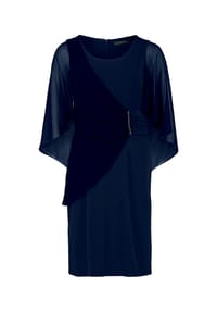 Vera Mont - Cocktailkleid mit Raffung - 6179 STR AUBERGINE