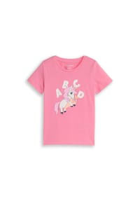 TOM TAILOR - T-Shirt, Baumwolle, für Kinder - 23807 SUNRISE PINK