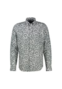 LERROS - Langarmhemd mit floralem Print aus Mischgewebe - CLASSIC NAVY